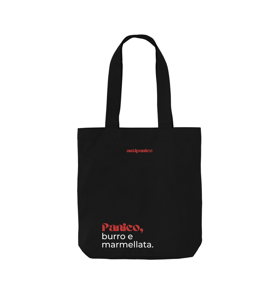 Black Printed Bag