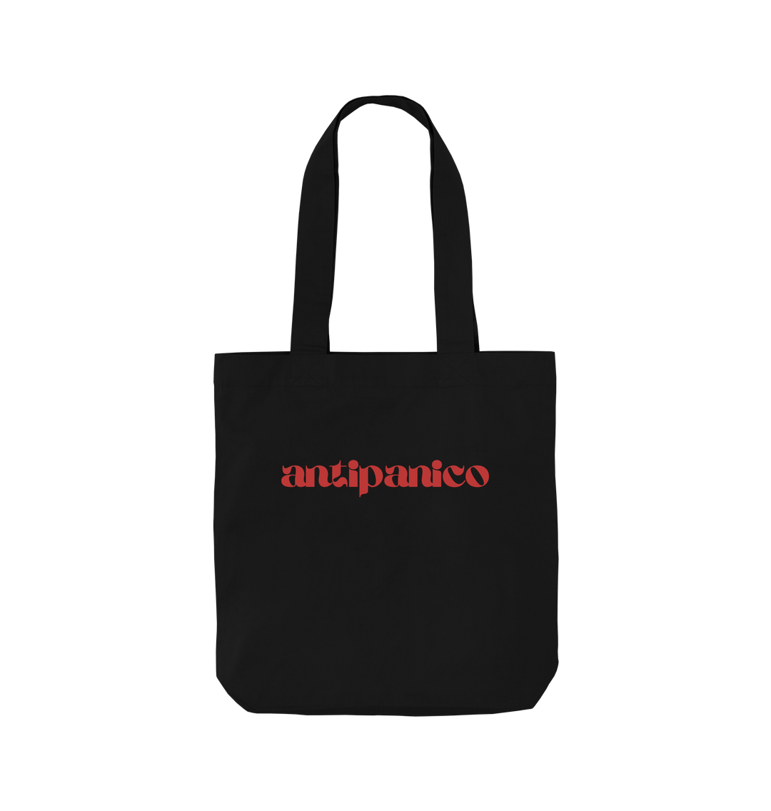 Black Printed Bag